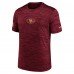 Футболка San Francisco 49ers Nike Scarlet Sideline Velocity Dri-FIT