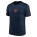 Футболка Chicago Bears Nike Navy Sideline Velocity Performance