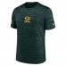 Футболка Green Bay Packers Nike Green Sideline Velocity Performance