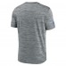 Футболка Detroit Lions Nike Gray Sideline Velocity Dri-FIT