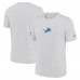 Футболка Detroit Lions Nike Ash Sideline Velocity Dri-FIT