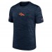 Футболка Denver Broncos Nike Navy Sideline Velocity Dri-FIT
