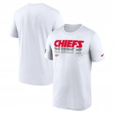 Футболка Kansas City Chiefs Nike White Sideline Legend Dri-FIT