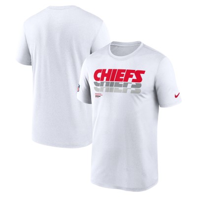 Футболка Kansas City Chiefs Nike White Sideline Legend Dri-FIT