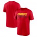 Футболка Kansas City Chiefs Nike Red Sideline Legend Dri-FIT
