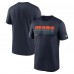 Футболка Chicago Bears Nike Navy Sideline Legend Performance