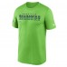 Seattle Seahawks Nike Neon Green Sideline Legend Dri-FIT T-Shirt