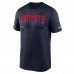 New England Patriots Nike Navy Sideline Legend Dri-FIT T-Shirt