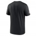 Футболка Detroit Lions Nike Black Sideline Legend Dri-FIT