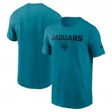 Jacksonville Jaguars Nike Teal Sideline Performance T-Shirt
