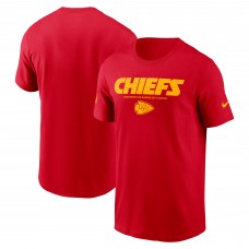 Футболка Kansas City Chiefs Nike Red Sideline Performance