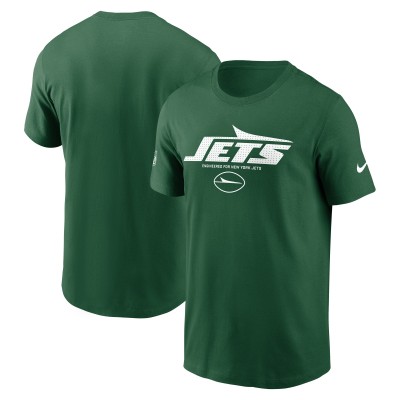 Футболка New York Jets Nike Green Sideline Performance
