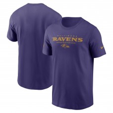 Футболка Baltimore Ravens Nike Purple Sideline Performance
