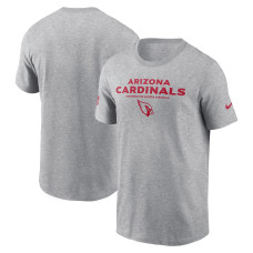 Футболка Arizona Cardinals Nike Heather Gray Sideline Dri-FIT