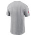 Футболка Arizona Cardinals Nike Heather Gray Sideline Dri-FIT