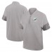 Футболка на короткой молнии Miami Dolphins Nike Gray Sideline Short Sleeve Performance Coach