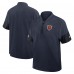 Футболка на короткой молнии Chicago Bears Nike Navy Sideline Performance Coach