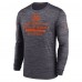 Cincinnati Bengals Nike Black Sideline Velocity Performance Long Sleeve T-Shirt