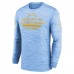 Los Angeles Chargers Nike Powder Blue Sideline Velocity Performance Long Sleeve T-Shirt