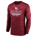 Футболка с длинным рукавом Arizona Cardinals Nike Cardinal Sideline Velocity Dri-FIT