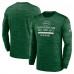 New York Jets Nike Green Sideline Velocity Performance Long Sleeve T-Shirt New York Jets Nike Green Sideline Velocity Performance Long Sleeve T-Shirt