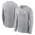 Arizona Cardinals Nike Heather Gray Sideline Dri-FIT Long Sleeve T-Shirt