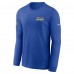 Los Angeles Rams Nike Sideline Dri-FIT Long Sleeve T-Shirt - Royal