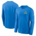 Футболка с длинным рукавом Los Angeles Chargers Nike Powder Blue Sideline Dri-FIT
