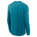 Jacksonville Jaguars Nike Teal Sideline Dri-FIT Long Sleeve T-Shirt
