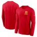 Футболка с длинным рукавом Kansas City Chiefs Nike Red Sideline Dri-FIT