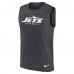 New York Jets Nike Charcoal Primetime Legend Dri-FIT Muscle Tank Top