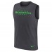 Seattle Seahawks Nike Charcoal Primetime Legend Dri-FIT Muscle Tank Top