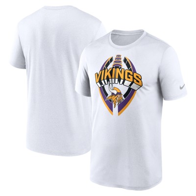 Minnesota Vikings Nike White Legend Icon Performance T-Shirt