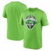 Seattle Seahawks Nike Neon Green Legend Icon Performance T-Shirt