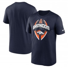 Футболка Denver Broncos Nike Navy Legend Icon Performance