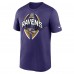 Футболка Baltimore Ravens Nike Purple Legend Icon Performance