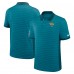 Jacksonville Jaguars Nike Teal Sideline Victory Stripe Dri-FIT Polo Jacksonville Jaguars Nike Teal Sideline Victory Stripe Dri-FIT Polo