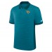 Jacksonville Jaguars Nike Teal Sideline Victory Stripe Dri-FIT Polo