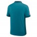 Jacksonville Jaguars Nike Teal Sideline Victory Stripe Dri-FIT Polo