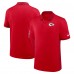 Kansas City Chiefs Nike Red Sideline Victory Stripe Dri-FIT Polo