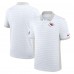 Kansas City Chiefs Nike White Sideline Victory Stripe Dri-FIT Polo