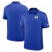 Los Angeles Rams Nike Sideline Victory Stripe Dri-FIT Polo - Royal