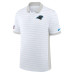 Поло Carolina Panthers Nike White Sideline Victory Stripe Dri-FIT