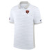 Поло Chicago Bears Nike White Sideline Victory Stripe Dri-FIT