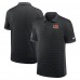 Cincinnati Bengals Nike Black Sideline Victory Stripe Dri-FIT Polo