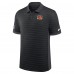 Cincinnati Bengals Nike Black Sideline Victory Stripe Dri-FIT Polo