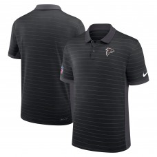 Atlanta Falcons Nike Black Sideline Victory Stripe Performance Polo Atlanta Falcons Nike Black Sideline Victory Stripe Performance Polo