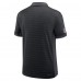 Atlanta Falcons Nike Black Sideline Victory Stripe Performance Polo