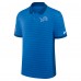 Detroit Lions Nike Blue Sideline Victory Stripe Dri-FIT Polo