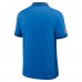 Detroit Lions Nike Blue Sideline Victory Stripe Dri-FIT Polo